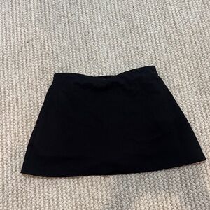 Windsor Black Mini A-Line Skirt